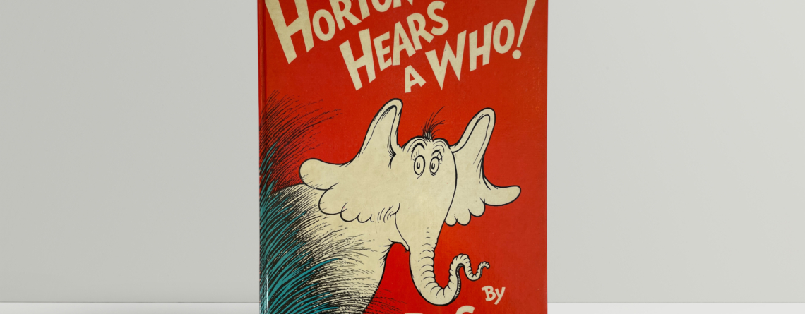 dr seuss horton hears a who first edition1