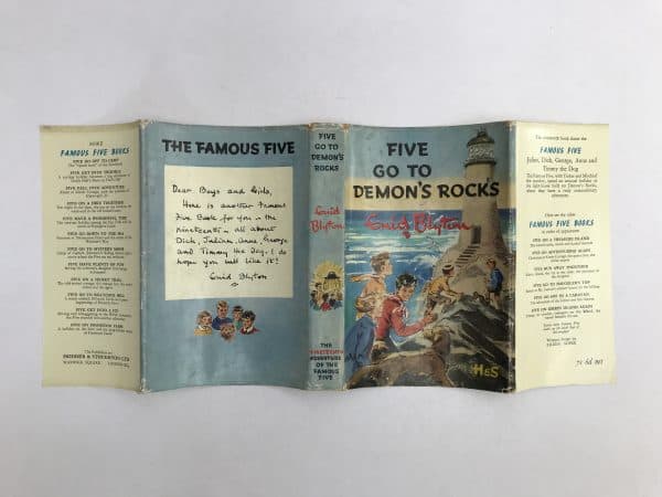 enid blyton five go to demons rock first4