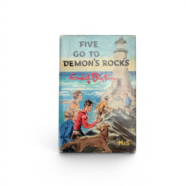 enid blyton five go to demons rock first 135 1