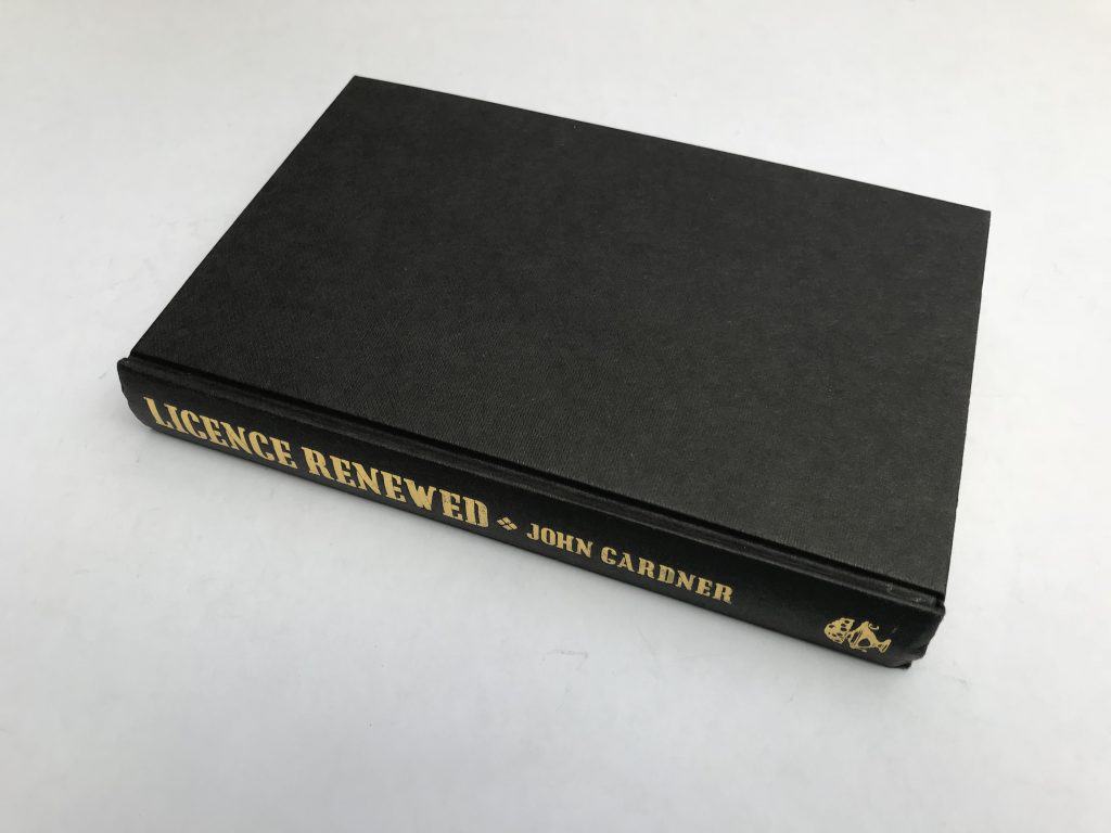 john gardner licence renewed first ed3