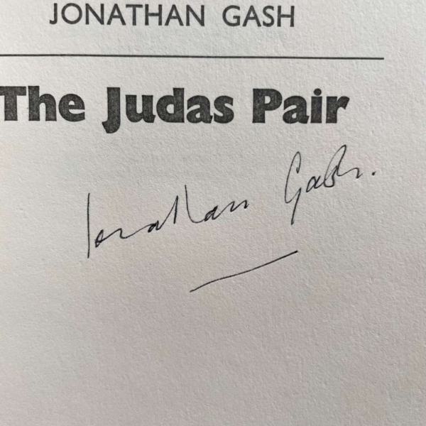 jonathan gash the judas pair signed 1st ed2