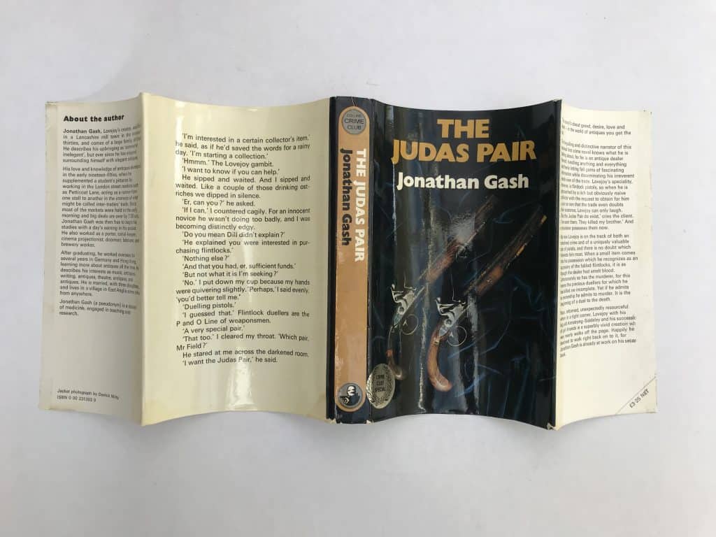 jonathan gash the judas pair signed 1st ed5