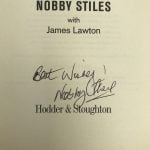 nobby stiles after the ball signed first 2