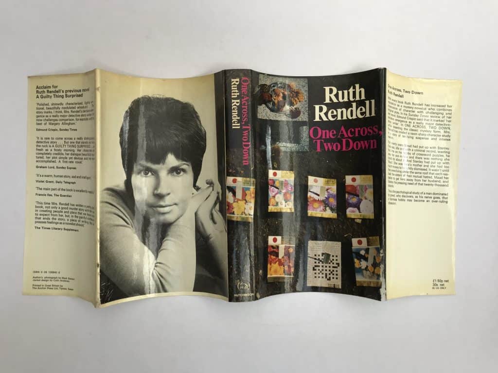 ruth rendell one across two down signed first ed5