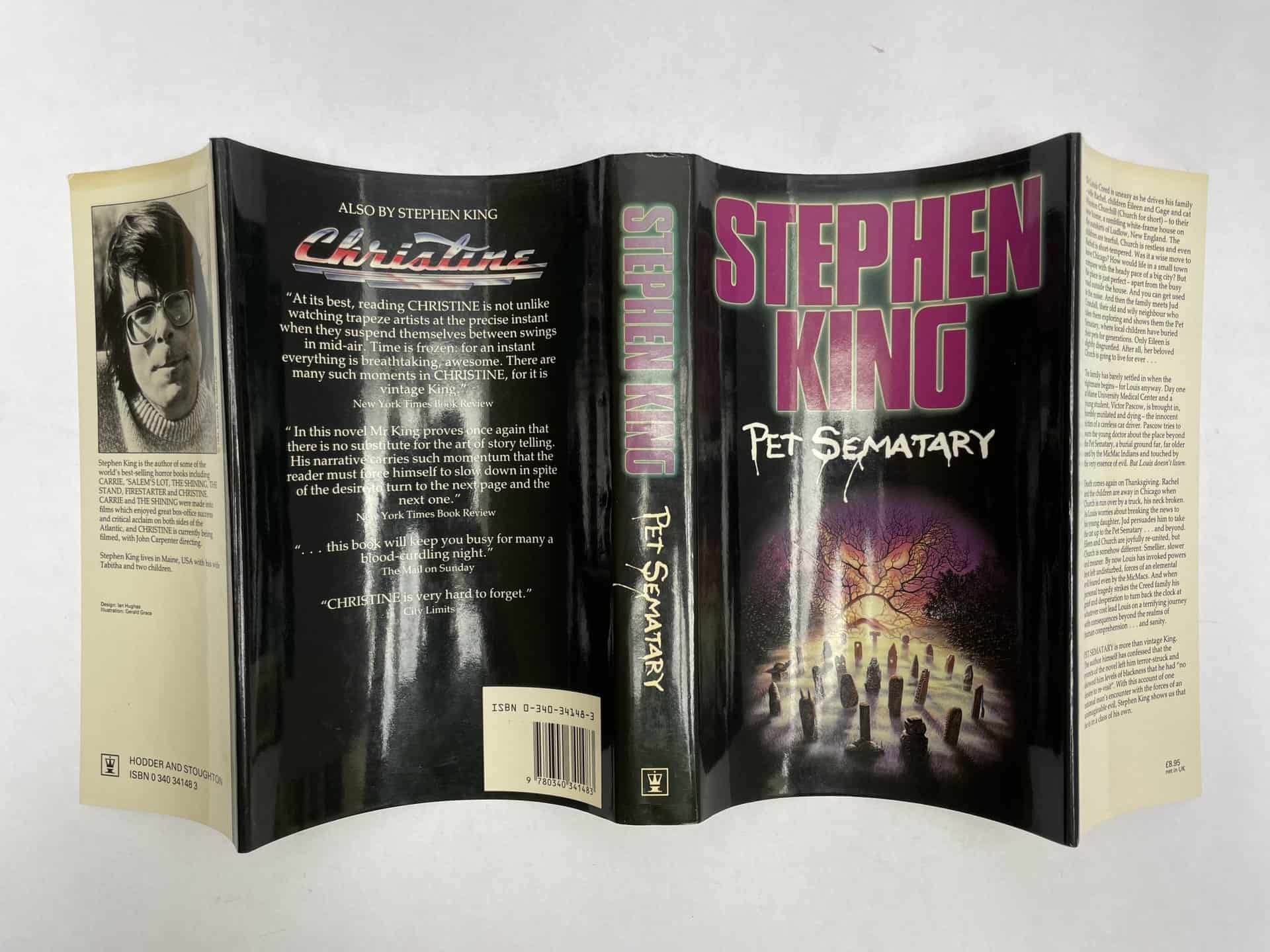 Stephen King - Pet Sematary - First UK Edition 1983