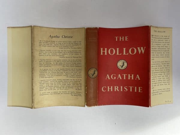 Agatha Christie - The Hollow - First UK Edition 1946