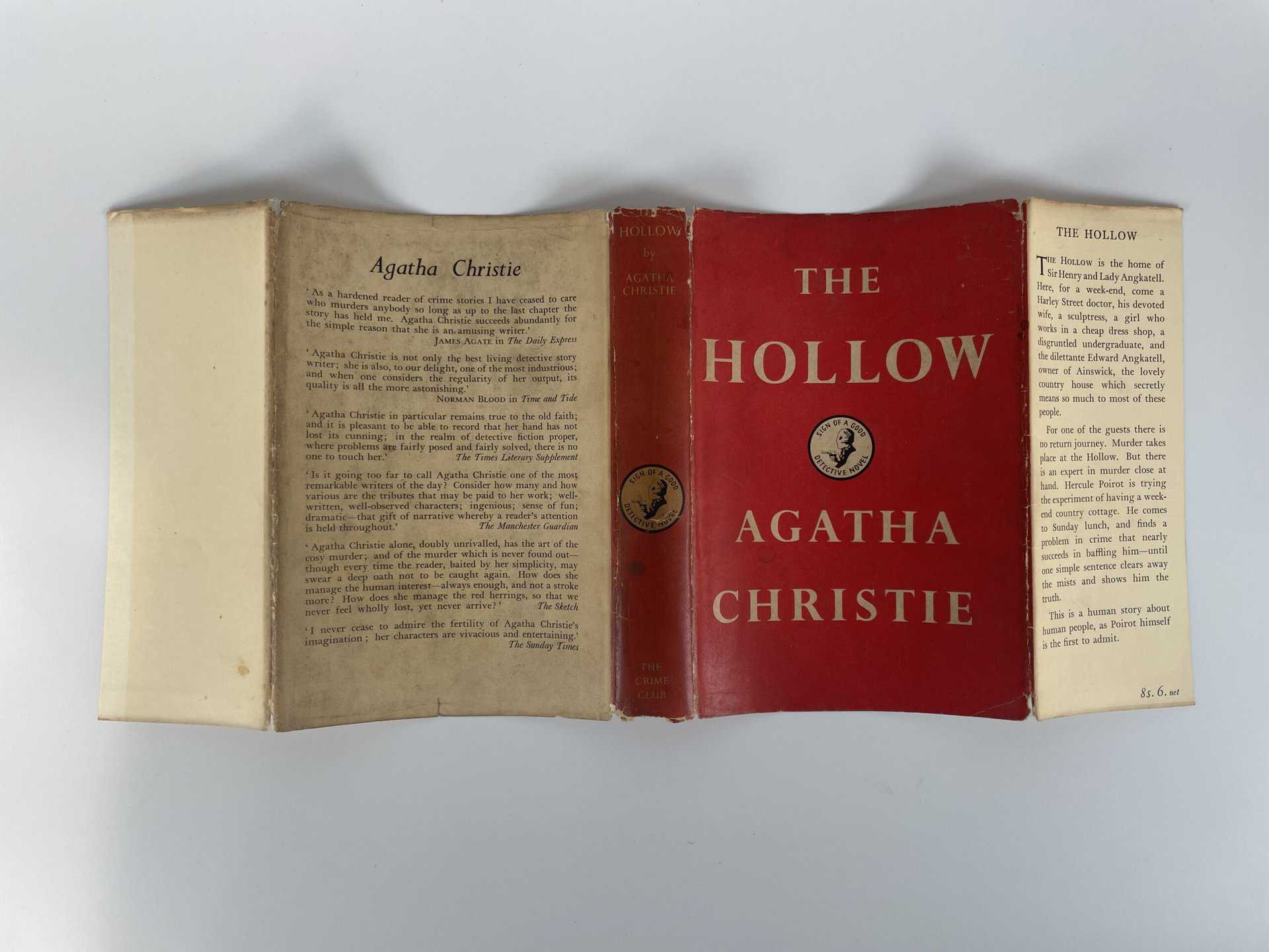 agatha christie the hollow first edi4