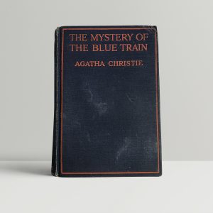 agatha christie the mystery of the blue train firsted1