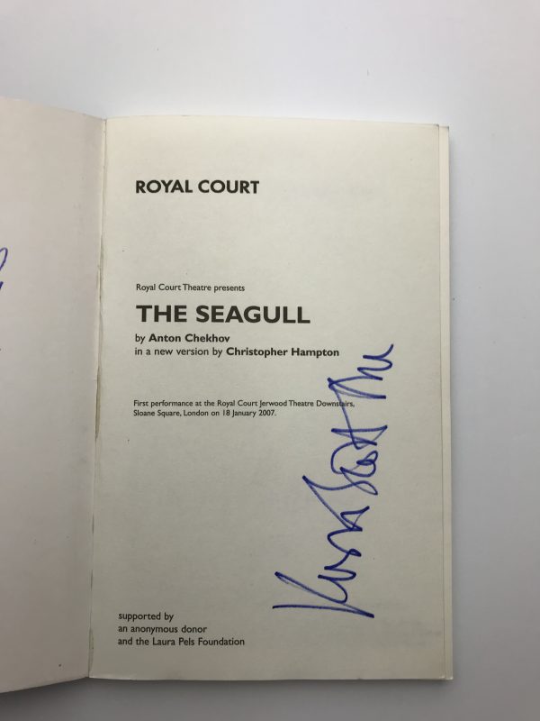 anton chekhow the seagull multi signed3