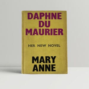 daphne du maurier mary anne first ed1