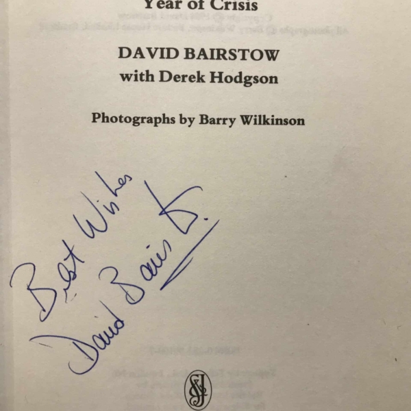 david bairstow a yorkshire diary signed2