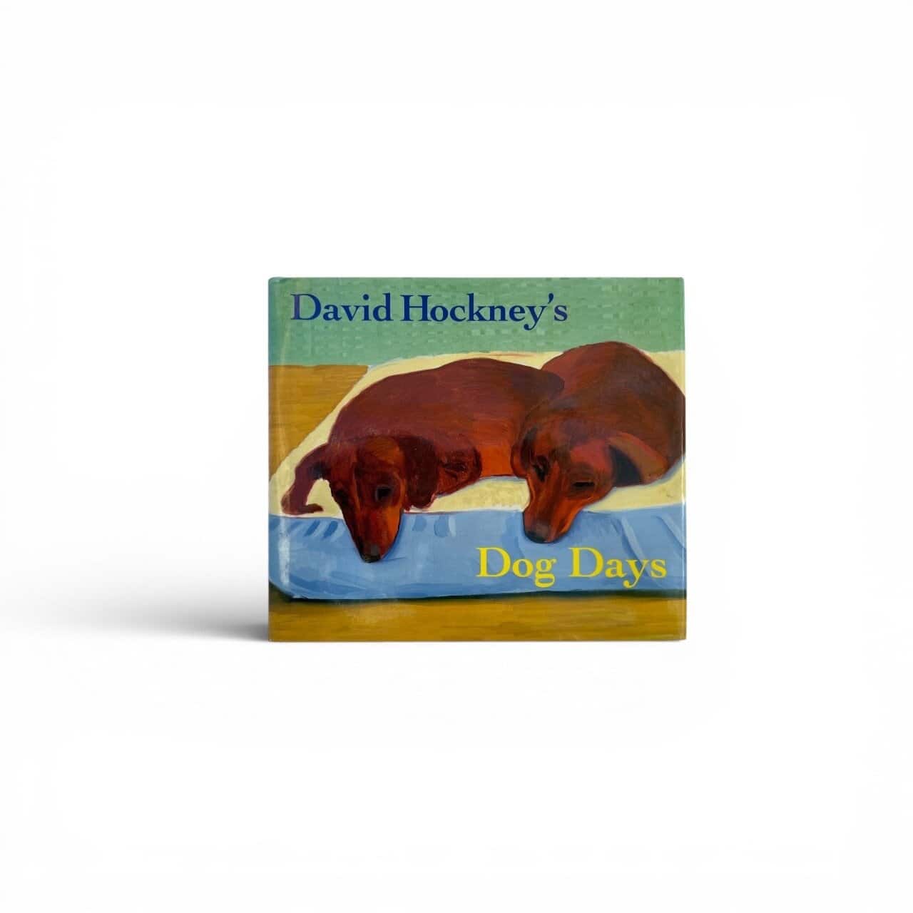david hockneys dog days first ed1