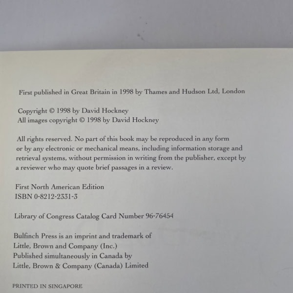 david hockneys dog days first ed2