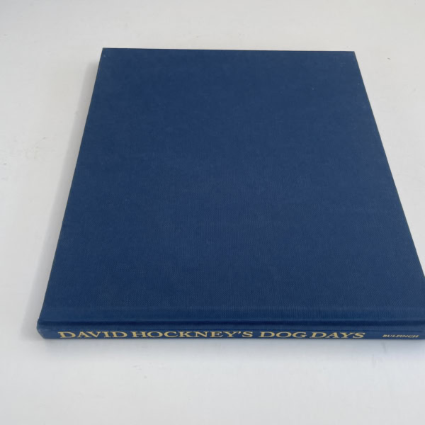 david hockneys dog days first ed3