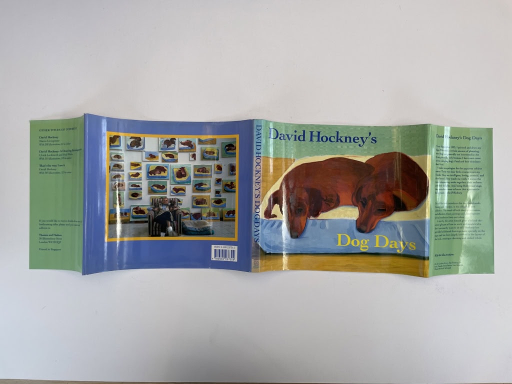 david hockneys dog days first ed4