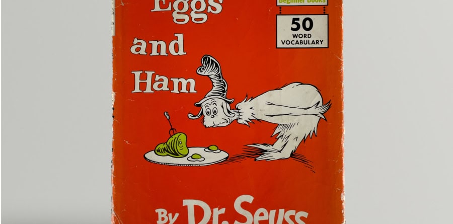 dr seuss greens eggs and ham with dustjacket 1