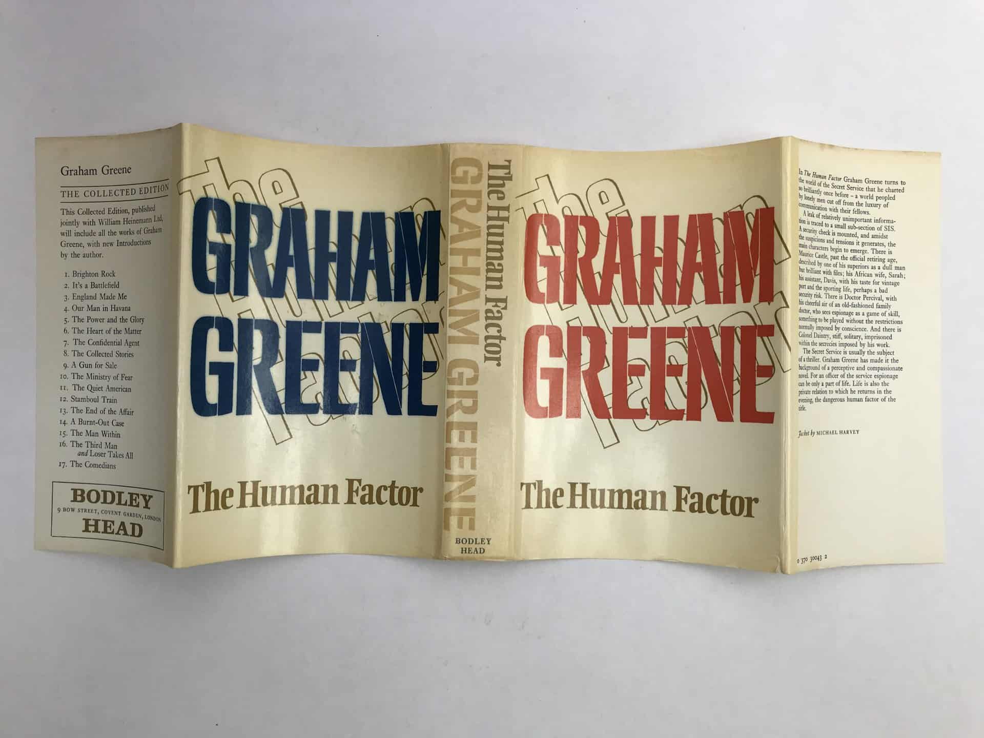 Graham Greene The Human Factor 1st Ed4 Scaled