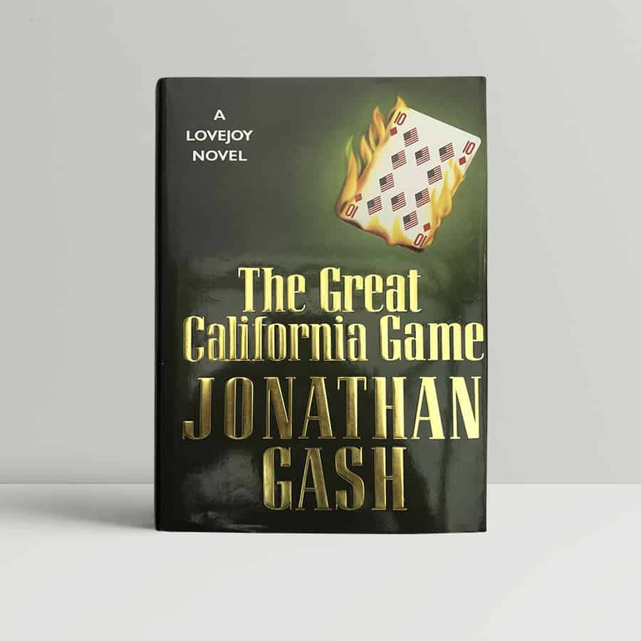 jonathan gash the great california game signed 1st ed1