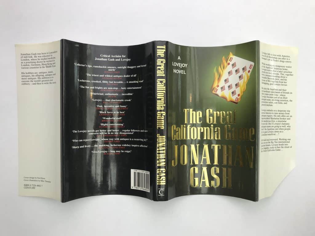 jonathan gash the great california game signed 1st ed6