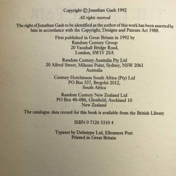 jonathan gash the lies of the fair ladies signed 1st ed3