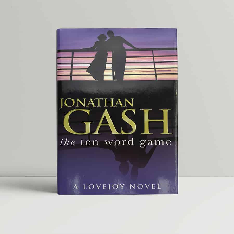 jonathan gash the ten word game signed 1st ed1