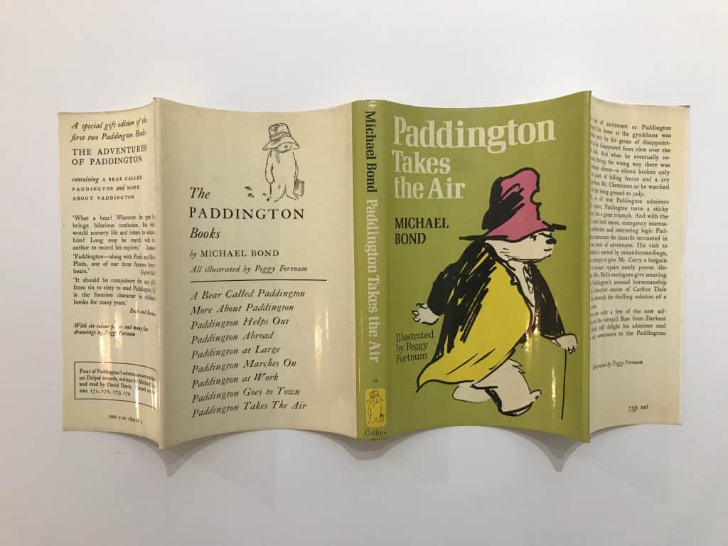 michael bond paddington takes the air signed5