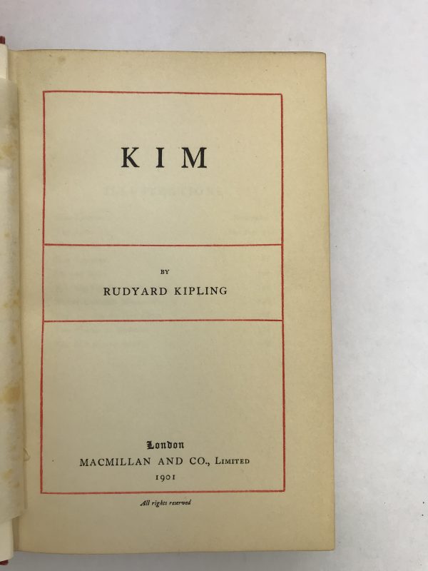 Rudyard kipling kim summary