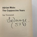 sue townsend the cappuccino years signed 1st ed3