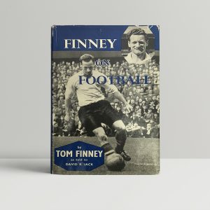 tom finney finney on football signed 1st ed1
