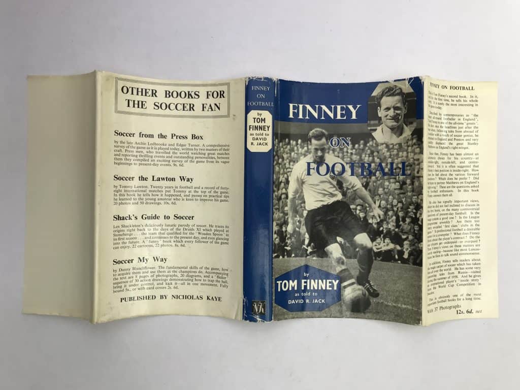 tom finney finney on football signed 1st ed5