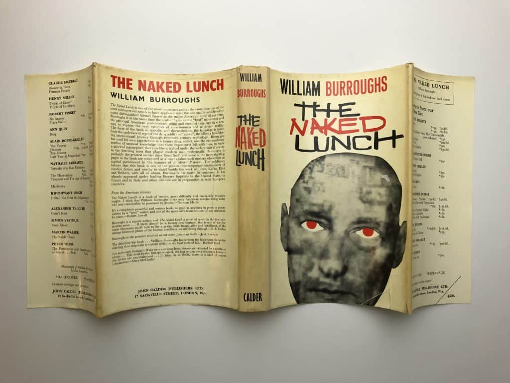 william burroughs the naked lunch first ed4