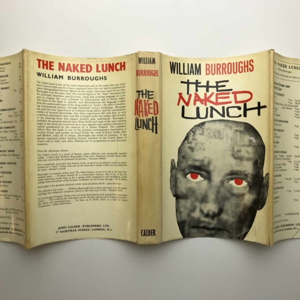 william burroughs the naked lunch first ed4