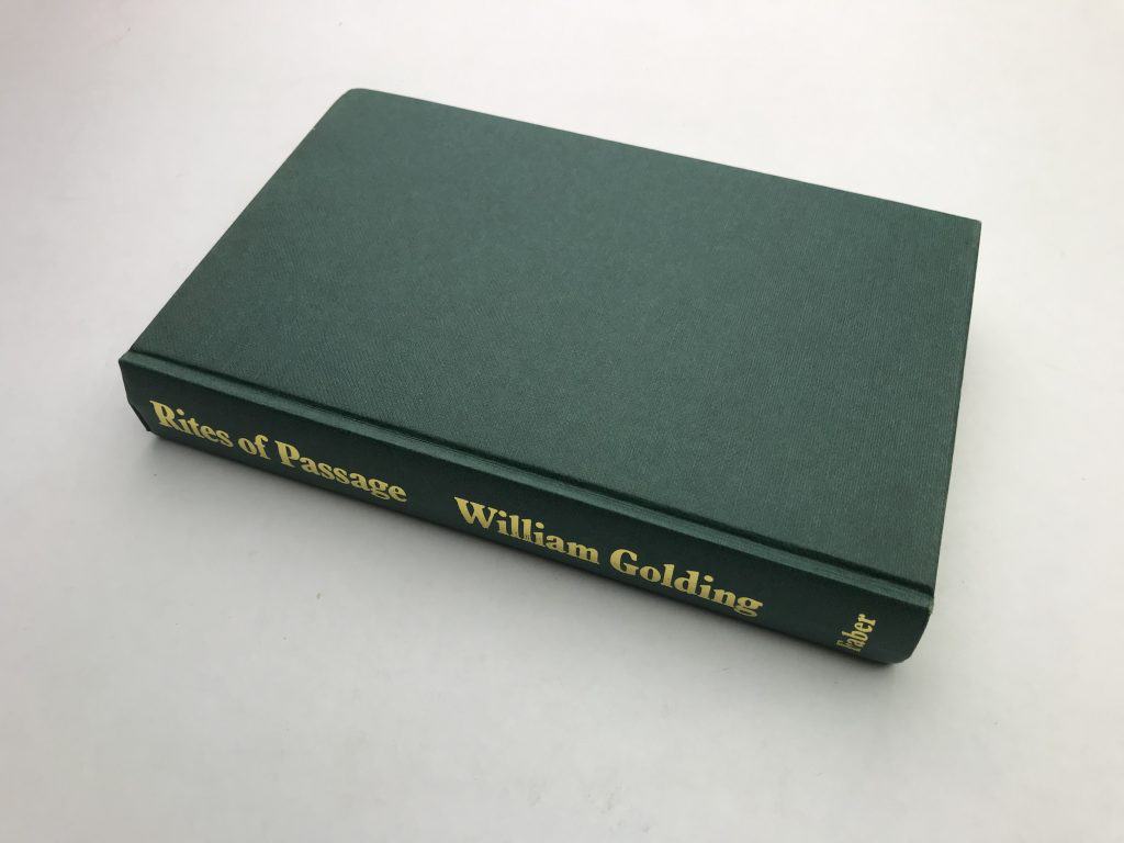 william golding rites of passage signed 1st ed4