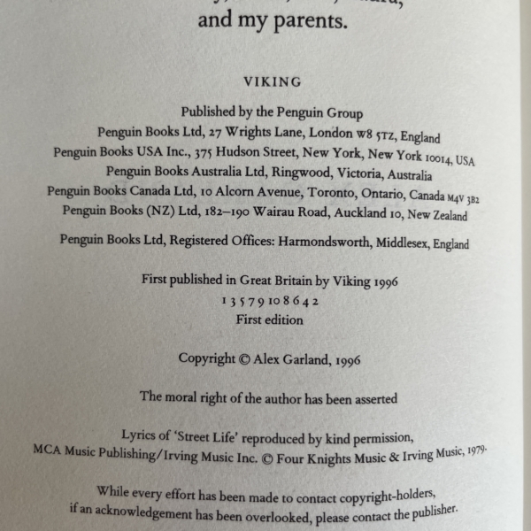 alex garland the beach first 75 2