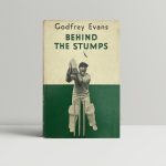 godfrey evans behind the stumps signed first ed1