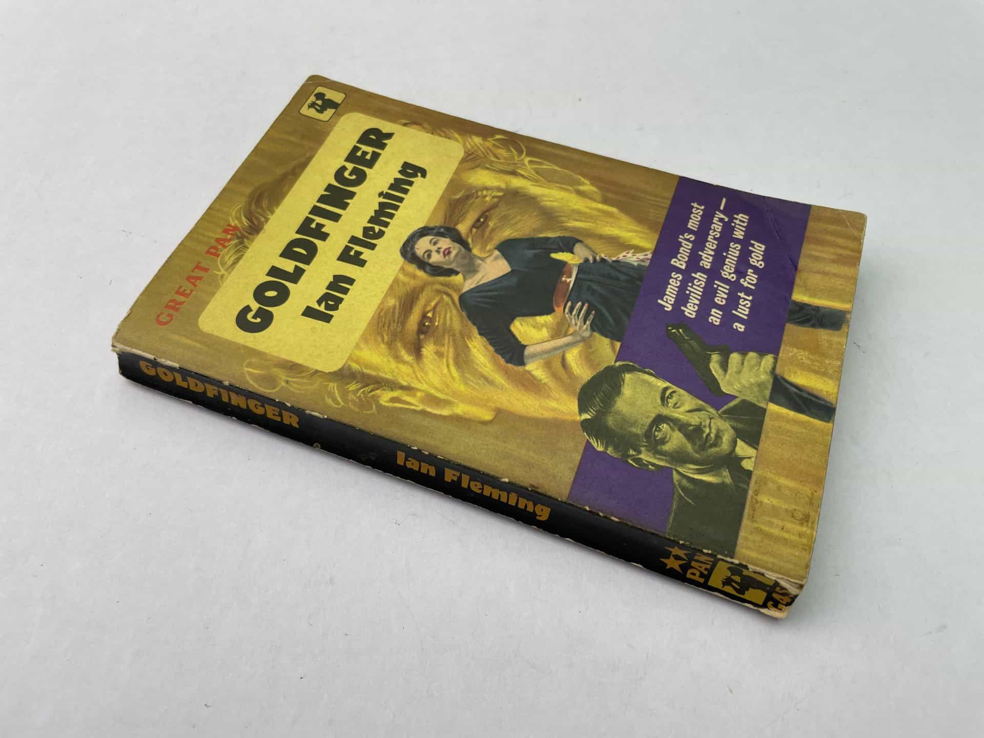 Ian Fleming Goldfinger First Edition Pan Paperback 1961 
