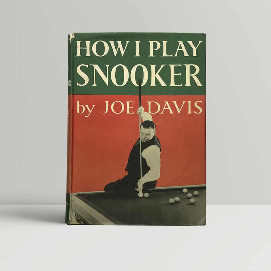 joe davis how i play snooker first ed1