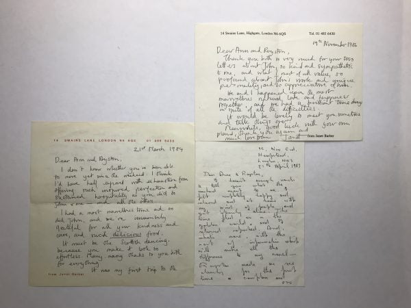 john braine letters 5