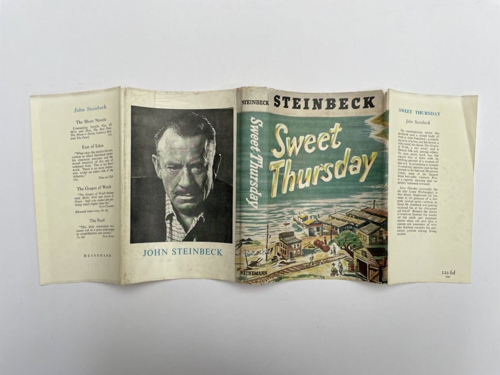 john steinbeck sweet thursday first edition4
