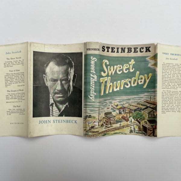 john steinbeck sweet thursday first edition4
