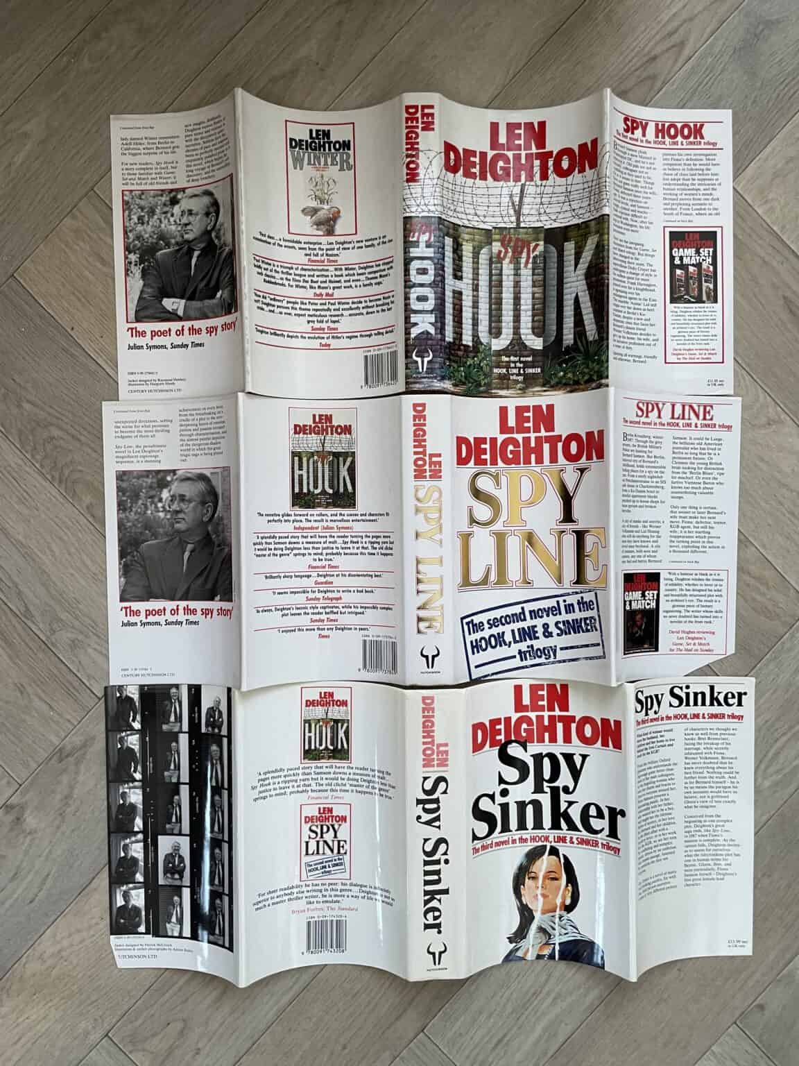 len deighton hook line sinker first editions6