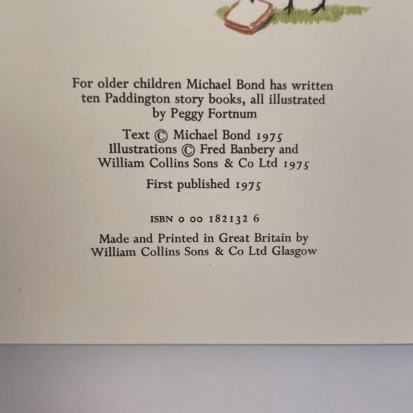 michael bond paddington at the tower first 2