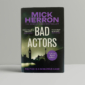 mick herron bad actors signed 1st 85 1