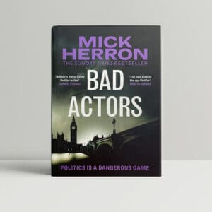 mick herron bad actors signed first edition1