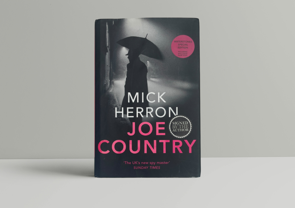 mick herron joe country signed first 1