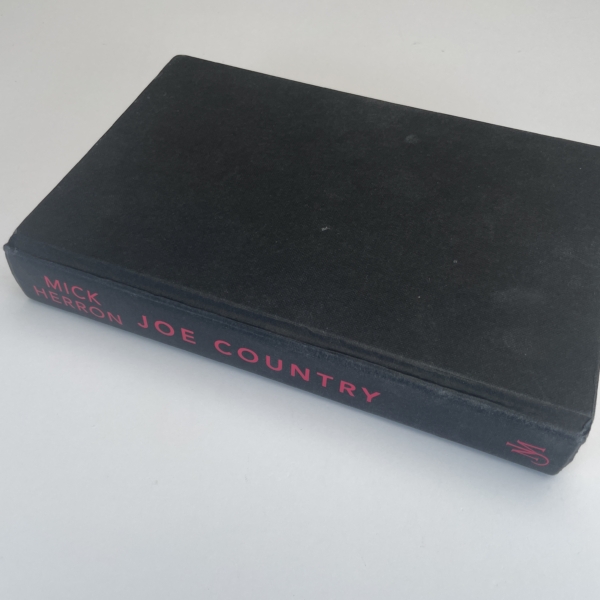 mick herron joe country signed first 4