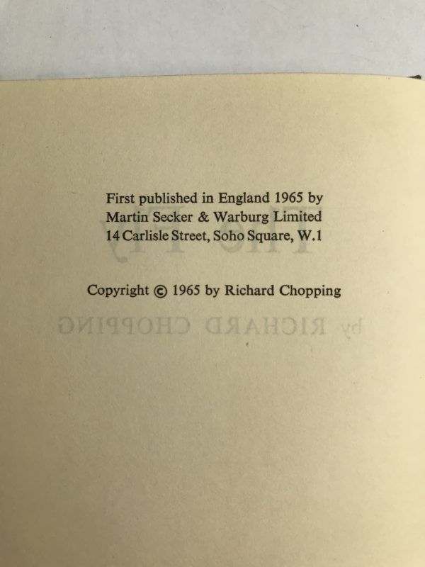 richard chopping the fly first edition2