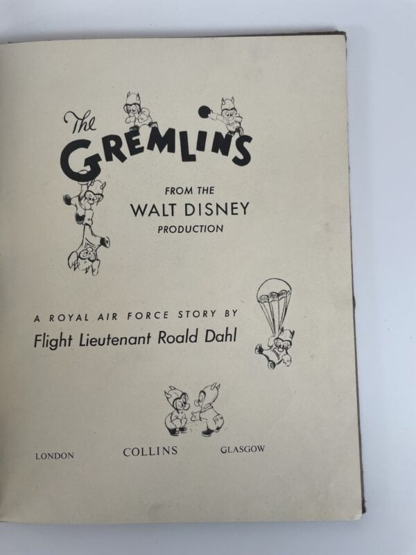 roald dahl gremlins first edi3