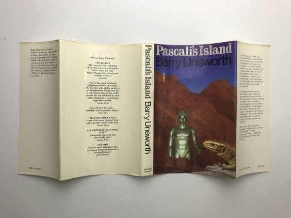 barry unsworth pascalis island first ed4