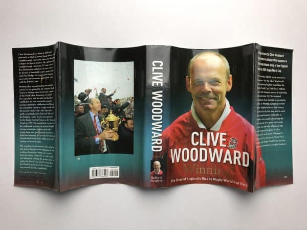 clive woodward winning signed first 5